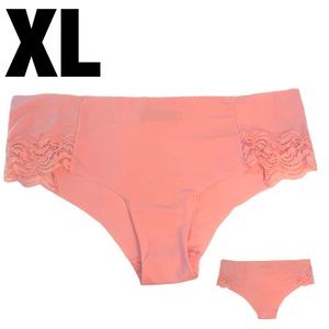 NWOT Peach Cheekies w/ Lace Sides XL XLARGE